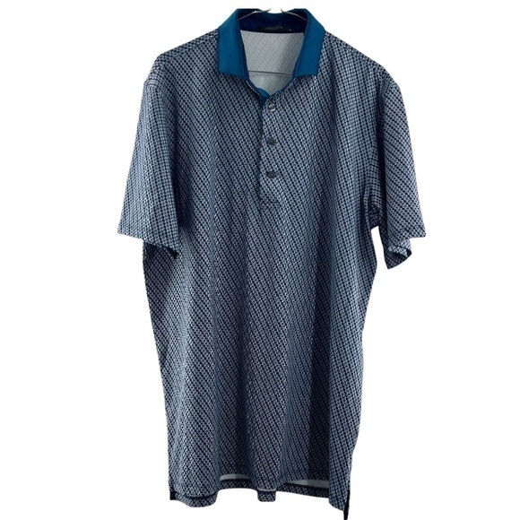 GREYSON WOLF TAILS POLO MSP24K19 417MALTESE BLUE